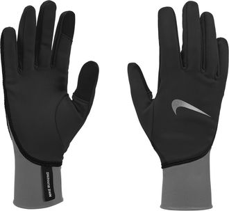 Nike Dames/Dames Pacer Midweight Hardloophandschoenen (Zwart)