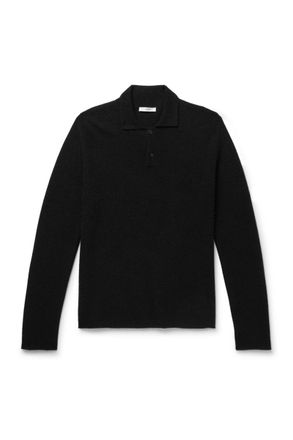 The Row Tiger Cashmere Polo Sweater