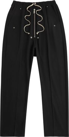 Rick Owens Bela Tapered-leg Wool Trousers - Black - 50 (W34 / L)