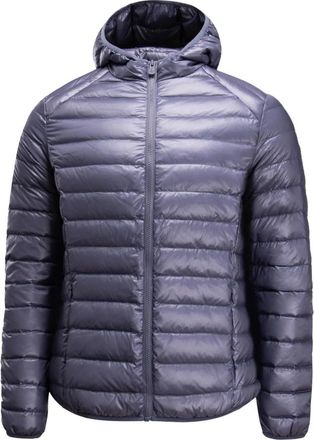 Jott Ripstop Jas met Capuchon - Heren - Winterjassen - Blauw - L - Jassen