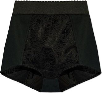 Dolce & Gabbana High Waist Jacquard Shorts