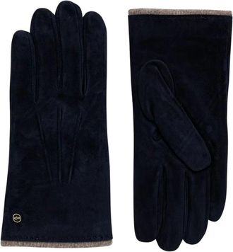 Paul & Shark Guanti in Pelle Scamosciata con Placca Logo - - Accessories - Uomo - Nero - L