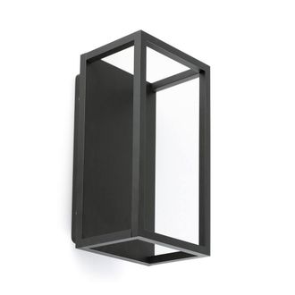 Netlighting Kela Outdoor Wall Lantern Black 2700K IP54