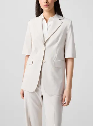 Judith & Charles Womens Lexi short-sleeve jacket