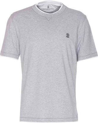 Brunello Cucinelli Logo T-Shirt