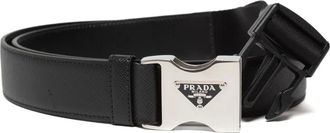Prada Belts, male, Black, Size: 95 CM Belts