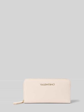 Valentino Handbags Portemonnaie mit Label-Detail Modell ZERO in Ecru, Gr&ouml;&szlig;e 1