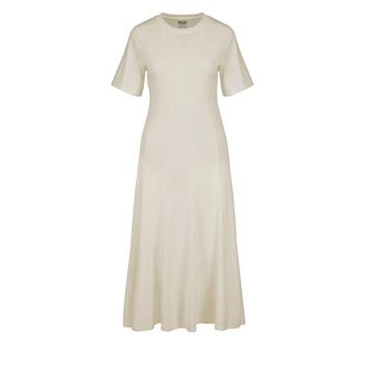 Bomboogie Vestido Largo de Algod&oacute;n - Dresses - Mujer - Beige - L