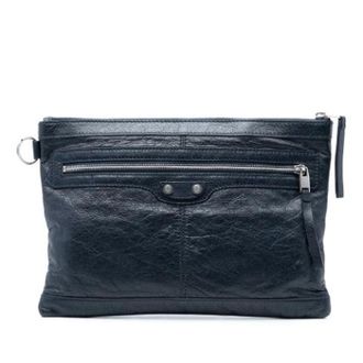 Balenciaga Pre-owned Clutches, female, Blue, Size: ONE SIZE Pre-owned Clutch