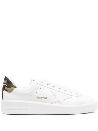 Golden Goose Purestar low-top sneakers - men - Calf Leather/Calf Leather/Rubber - 42 - White