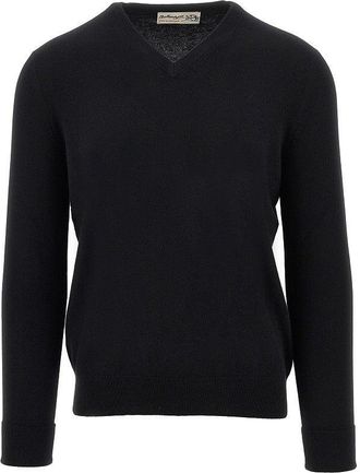 Ballantyne V-neck cashmere sweater Man 46
