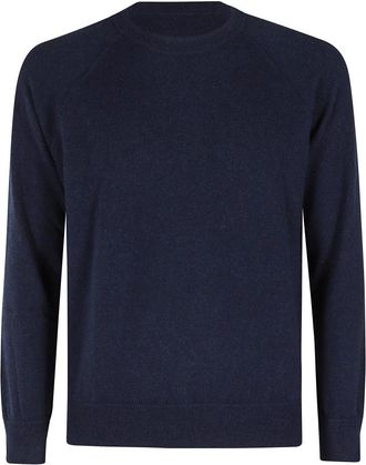Gran Sasso Round-neck Truien - Heren - Ronde hals truien - Blauw - M - Truien & Vesten