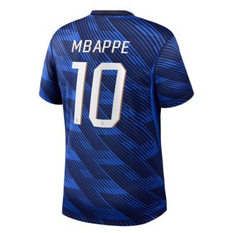Nike Kylian Mbapp&eacute; France National Team 2026 Stadium Home Nike Mens Dri-FIT Soccer Jersey in Blue | NN203949087-FFF