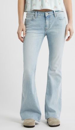 BP. Low Rise Flare Jeans in Spring Wash at Nordstrom, Size 31