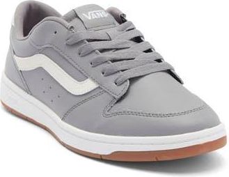 Vans Ryland Sneaker in Leather Frost Gray/white at Nordstrom Rack, Size 11.5