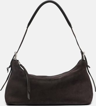 Christophe Lemaire Bolso al hombro Small de ante con cintur&oacute;n