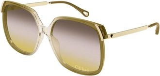 Chlo&eacute; Dames, Accessoires, Beige, Maat: 60 MM Nylon