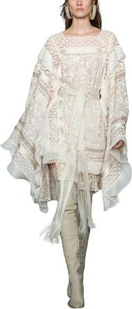 Zimmermann Runway Cream Maples Boudoir Mini Dress Size S
