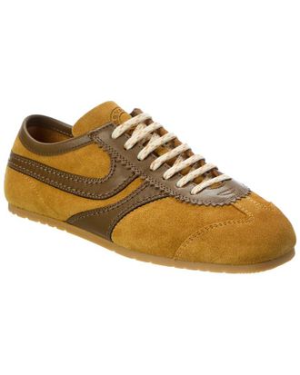Dries Van Noten Paneled Suede & Leather Sneaker