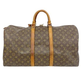 Louis Vuitton Pre-owned Boston Bag - unisex - Louis Vuitton Vintage - Vintage Weekend Bags - Brown - ONE SIZE - Pre-owned