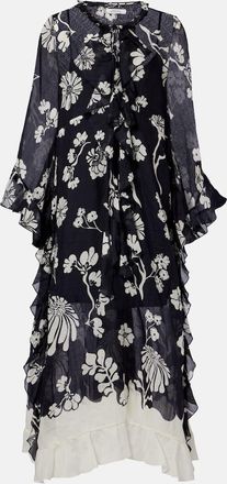 Dorothee Schumacher Abito midi Daydream con stampa floreale