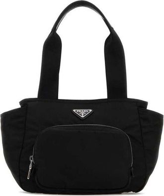Prada Re-Nylon Shoulder Bag Black