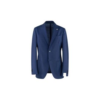 Lubiam Uomo, Giacche, Blu, XL, new