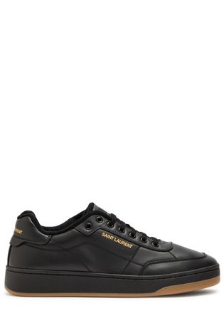 Saint Laurent SL/61 Leather Sneakers - Black - 44 (IT44 / UK10)