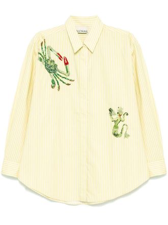 Alemais Seb shirt - women - Organic Cotton - 8 - Yellow