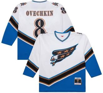 Mitchell & Ness Mens Mitchell & Ness Alexander Ovechkin White Washington Capitals 2005/06 Power Play Jersey at Nordstrom, Size Xxx-Large