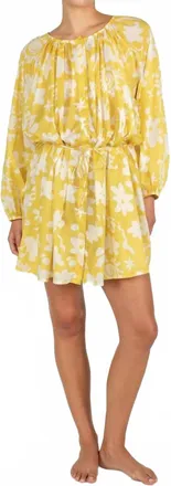 Mikoh Swimwear Nea Dress In Tournesol