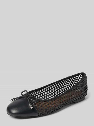 Inuovo Ballerinas mit Schleifendetail in Black, Gr&ouml;&szlig;e 37