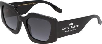 Marc Jacobs Irregular Shape Zonnebril - unisex - Zonnebrillen - Zwart - 53 MM - Accessoires