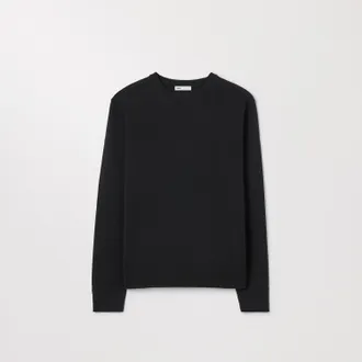 Asket The Merino Sweater Charcoal Melange