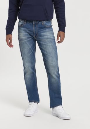 H.I.S Straight-Jeans »DIX« gerade Beinform, niedrige Leibhöhe, Used-Waschung