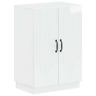 vidaXL Armario Zapatero Hoorn 59,5 X 39,5 X 87 Cm Madera De Ingenier&iacute;a Vidaxl