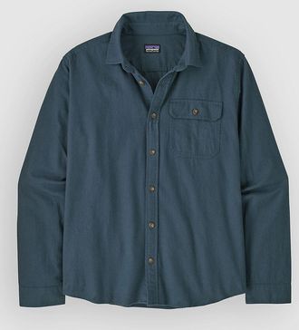 Patagonia LW Fjord Flannel Camicia blu