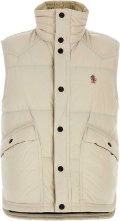 Moncler Light Beige Sleeveless Jacket