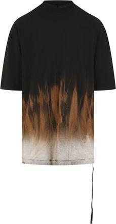 Rick Owens Black Round Neck T-shirt