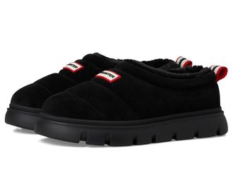 Hunter Madison Womens Snow Shoes Black Suede : 6 M, Nylon