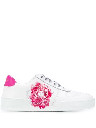 Versace Sneakers met Medusa logo - Wit