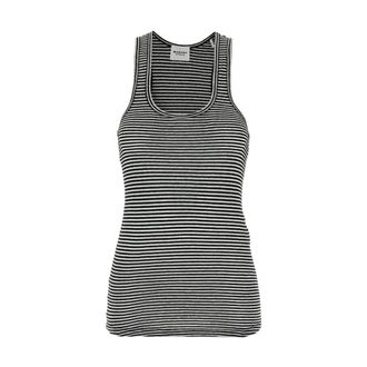 Isabel Marant Thea Tee - Dames - Tops zonder mouwen - Veelkleurig - L - Katoen - Tops