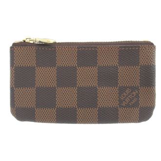 Louis Vuitton Brown Damier Canvas Damier Canvas Coin Purse/Coin Case (Pre-Owned)