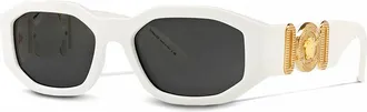 Versace Sunglasses PLASTIC BLACK W/ DARK GREY