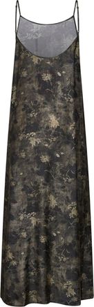 Uma Wang Womens Slip Dress Anaya Green Viscose