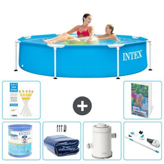 Intex Piscina Con Estructura Redonda - 244x51 Cm - 7-piezas S120