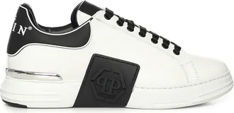 Philipp Plein Phantom Kick$ Leather Sneaker