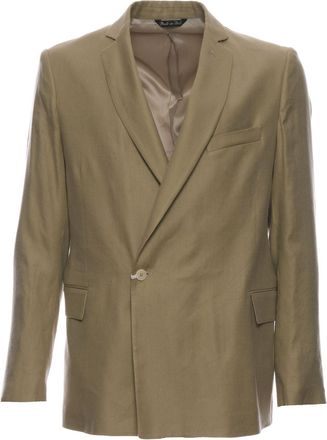 Costumein Oversized Blazer With Off-Centre Button Closure