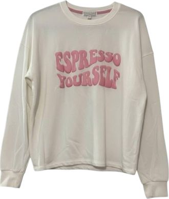 PJ Salvage Womens Long Sleeve Flannel Top In Natural