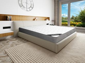 Vente-Unique Materasso 140 x 190 cm schiuma HR e accoglienza lattce sp. 30 cm - MALINO di YSM&Eacute;E